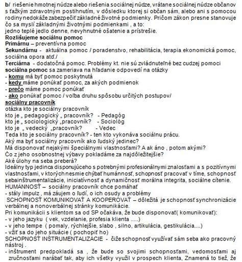 Základná právna úprava sociálnej práce