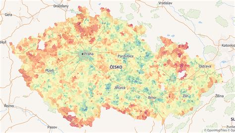 Mapa: Porovnanie kvality života seniorov v SR a Rakúsku
