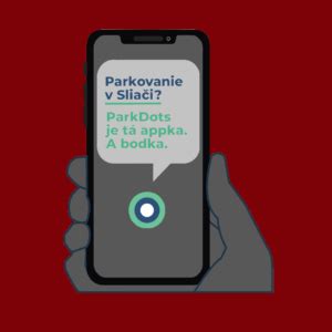 Ilustrácia mobilnej aplikácie na parkovanie