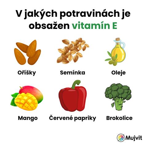 Potraviny bohaté na vitamín E