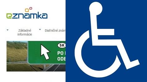 Bezplatná diaľničná známka pre ZŤP