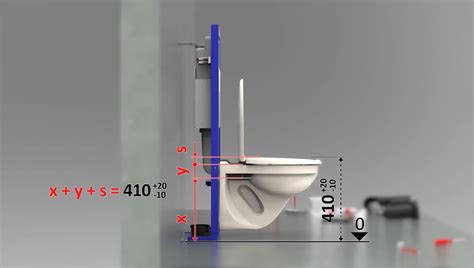 infografika výška nadstavca na WC