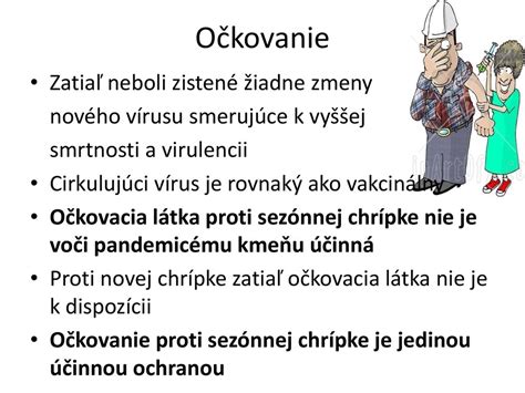 Ilustrácia procesu očkovania proti chrípke