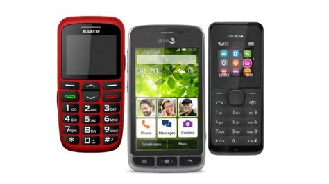 Cenové kategórie mobilných telefónov pre seniorov