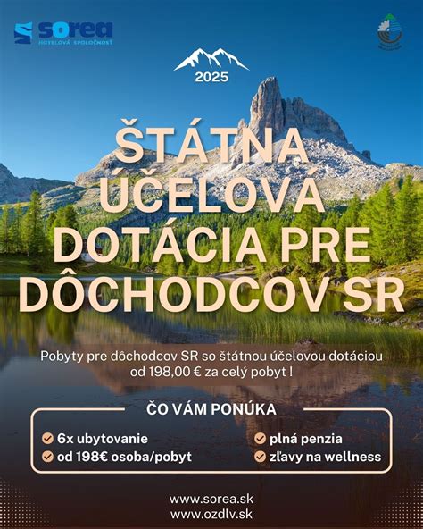 Štátna dotácia pre seniorov