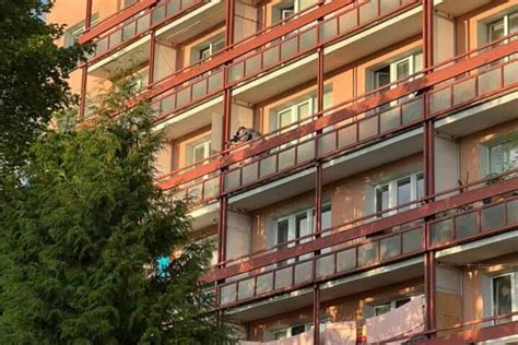 Fotografia zrekonštruovaného balkóna