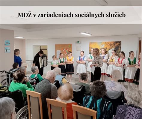 Starší ľudia v zariadení sociálnych služieb