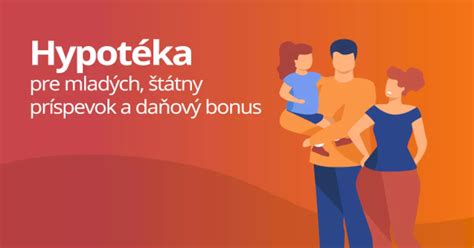 Účely hypoték pre mladých s daňovým bonusom