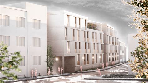 Mestské nájomné byty s modernou architektúrou