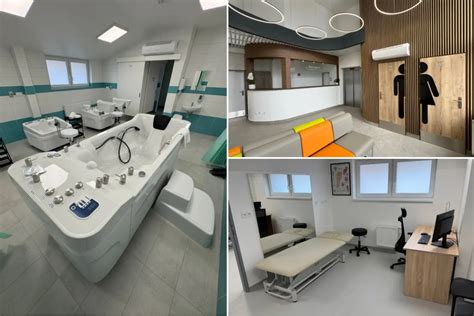 Moderné rehabilitačné pracovisko so špecializovaným vybavením