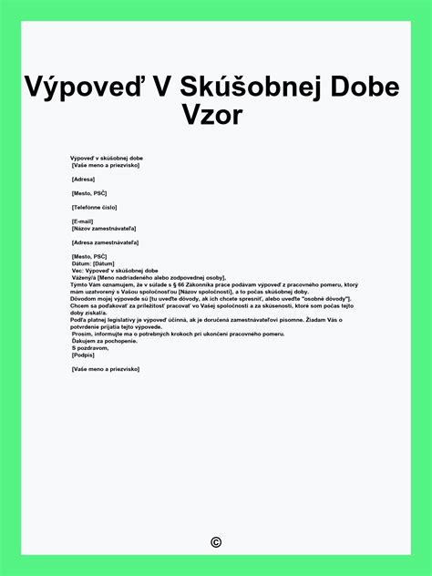 Výpoveď počas PN v Rakúsku