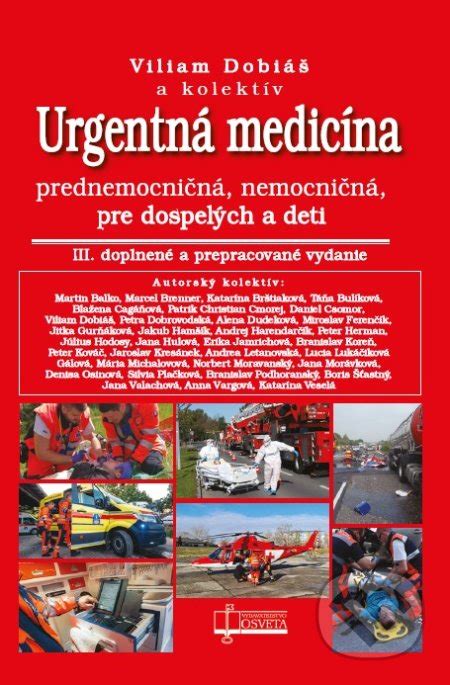Obal knihy Urgentná medicína - Viliam Dobiáš a kolektív