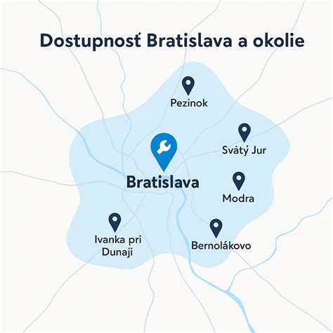 Mapa: Dostupnosť bezbariérových prepravných služieb v SR