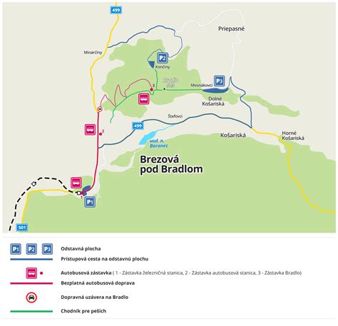 mapa Brezovej pod Bradlom