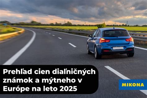 Mapa diaľničných poplatkov v strednej Európe