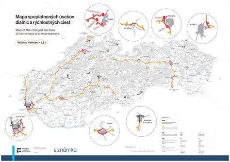 Zoznam spoplatnených a nespoplatnených úsekov diaľnic a rýchlostných ciest na Slovensku