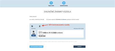Proces registrácie vozidla pre oslobodenie od diaľničnej známky