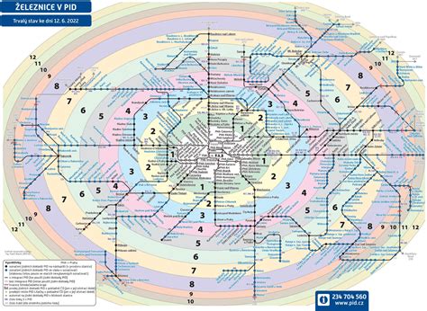 Mapa: Vzdialenostné pásma a výška príspevku na dochádzku