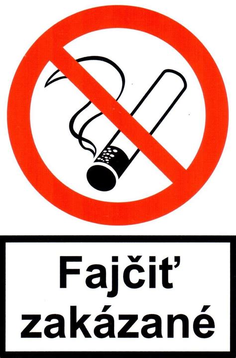 Schéma rozboru vety Fajčiť zakázané