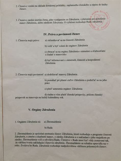 Ilustrácia procesu registrácie občianskeho združenia