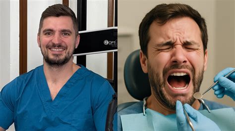 Zubár vyšetruje pacienta
