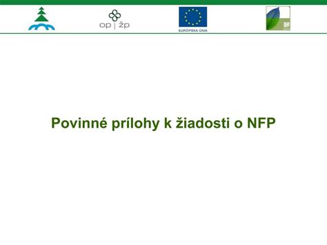 administratívny proces spracovania žiadosti o NFP