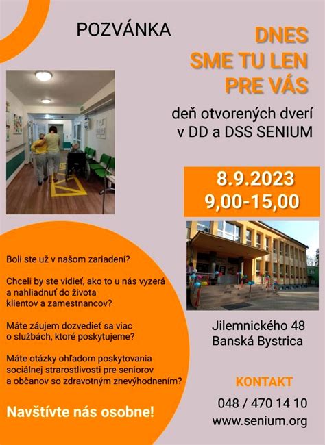 Budova Domova dôchodcov a DSS Senium v Banskej Bystrici