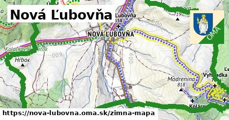 Mapa regiónu Nová Ľubovňa