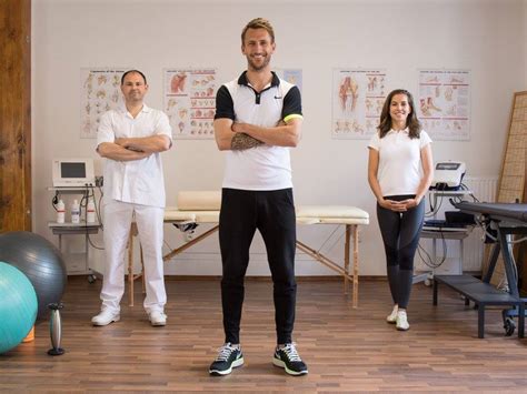 Športovci využívajúci rehabilitačné služby v nemocnici Dunajská Streda