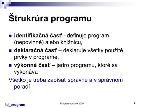 Štruktúra programu Záruka pre mladých