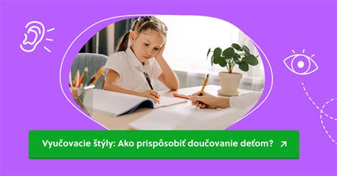 Infografika o rôznych štýloch učenia