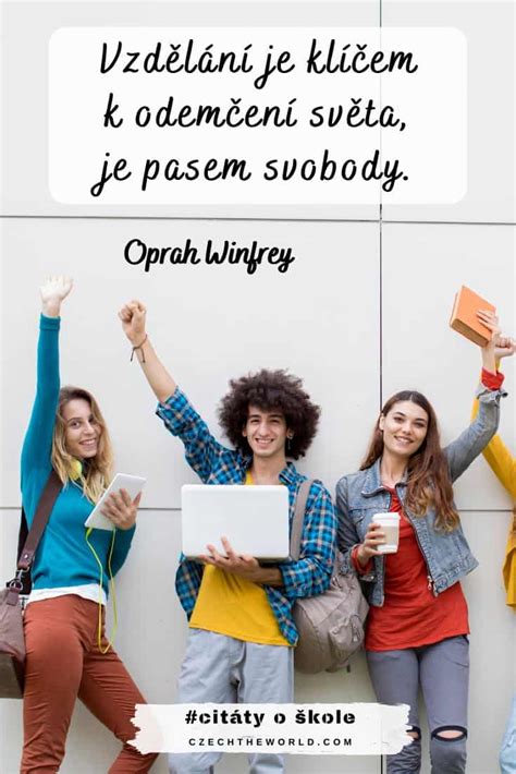 Koláž citátov o škole a vzdelávaní