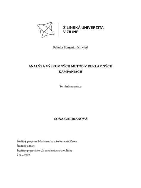Schéma výskumných metód