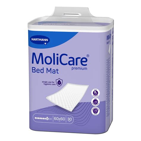 Schéma vrstiev absorpčnej podložky MoliCare Bed Mat