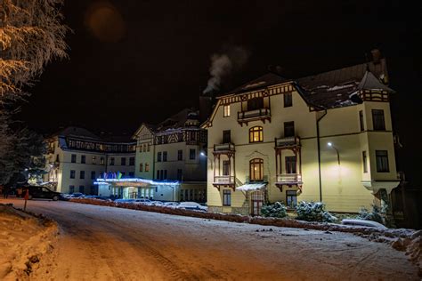 Hotel Palace Smokovec v zime