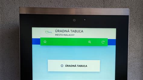 úradná tabuľa a vybavovanie administratívy