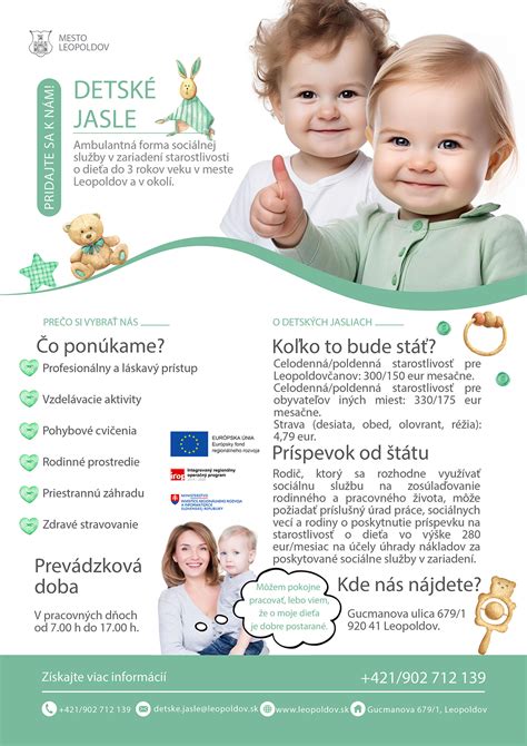 schéma organizácie práce v detských jasliach