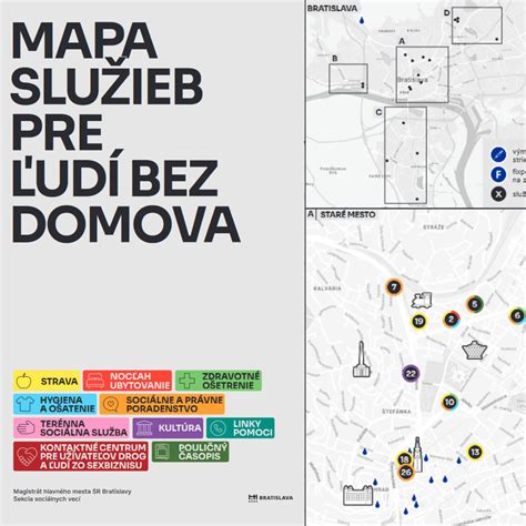 Mapa umiestnenia Domova sociálnych služieb Medzilaborce