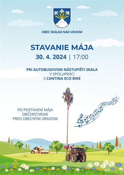 Kalendár udalostí v Skalke nad Váhom