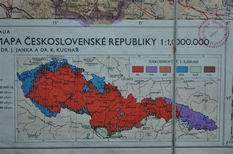 Politické mapy Československa v roku 1969