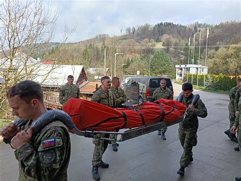 Simulácia záchrannej akcie v teréne