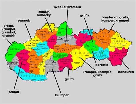Mapa zliav pre seniorov v rôznych regiónoch Slovenska