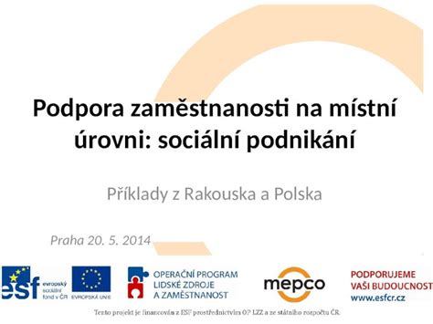 Podpora zamestnanosti na Slovensku