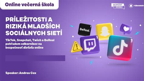 Infografika zobrazujúca riziká sociálnych sietí
