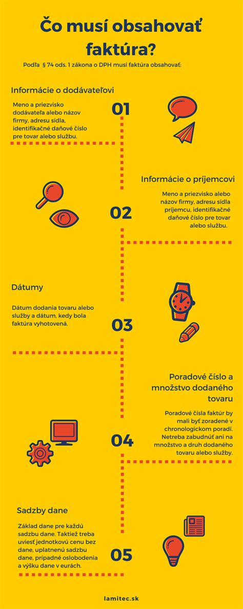 Infografika: Čo musí obsahovať faktúra pre rekreačný príspevok