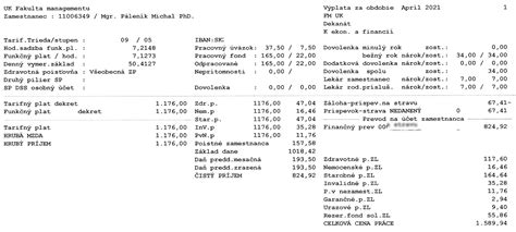 Prehľad typickej výplatnej pásky vo Švajčiarsku s odvodmi