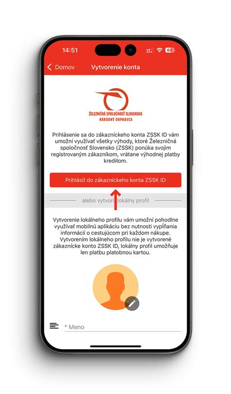 Mobilná aplikácia ZSSK s virtuálnym preukazom