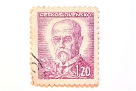 Známka s nápisom 