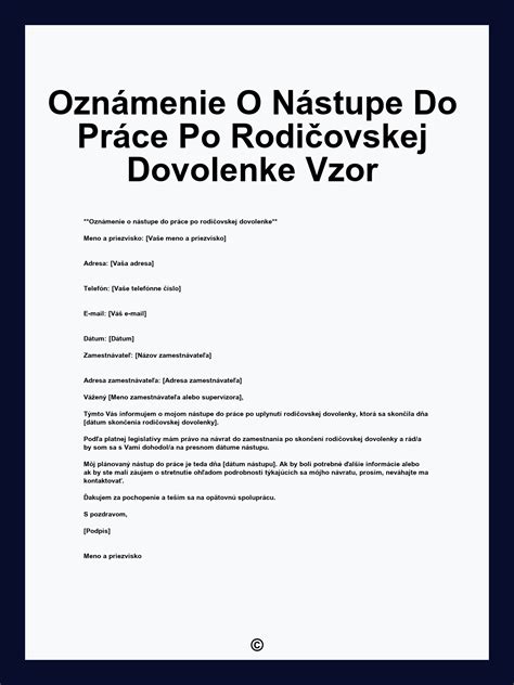 Infografika o povinnostiach zamestnávateľa po návrate zamestnanca z rodičovskej dovolenky