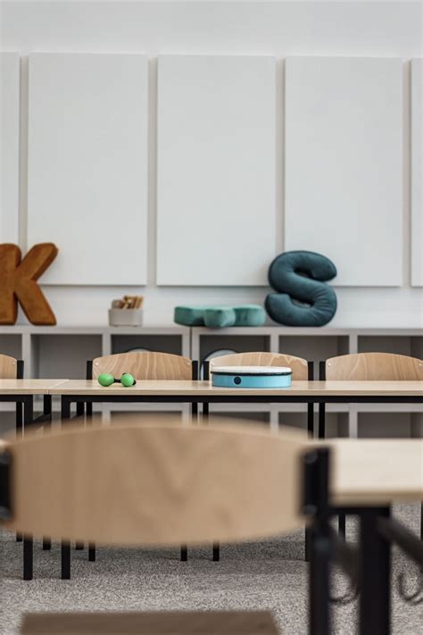 Interiér špeciálnej školy s modernými pomôckami